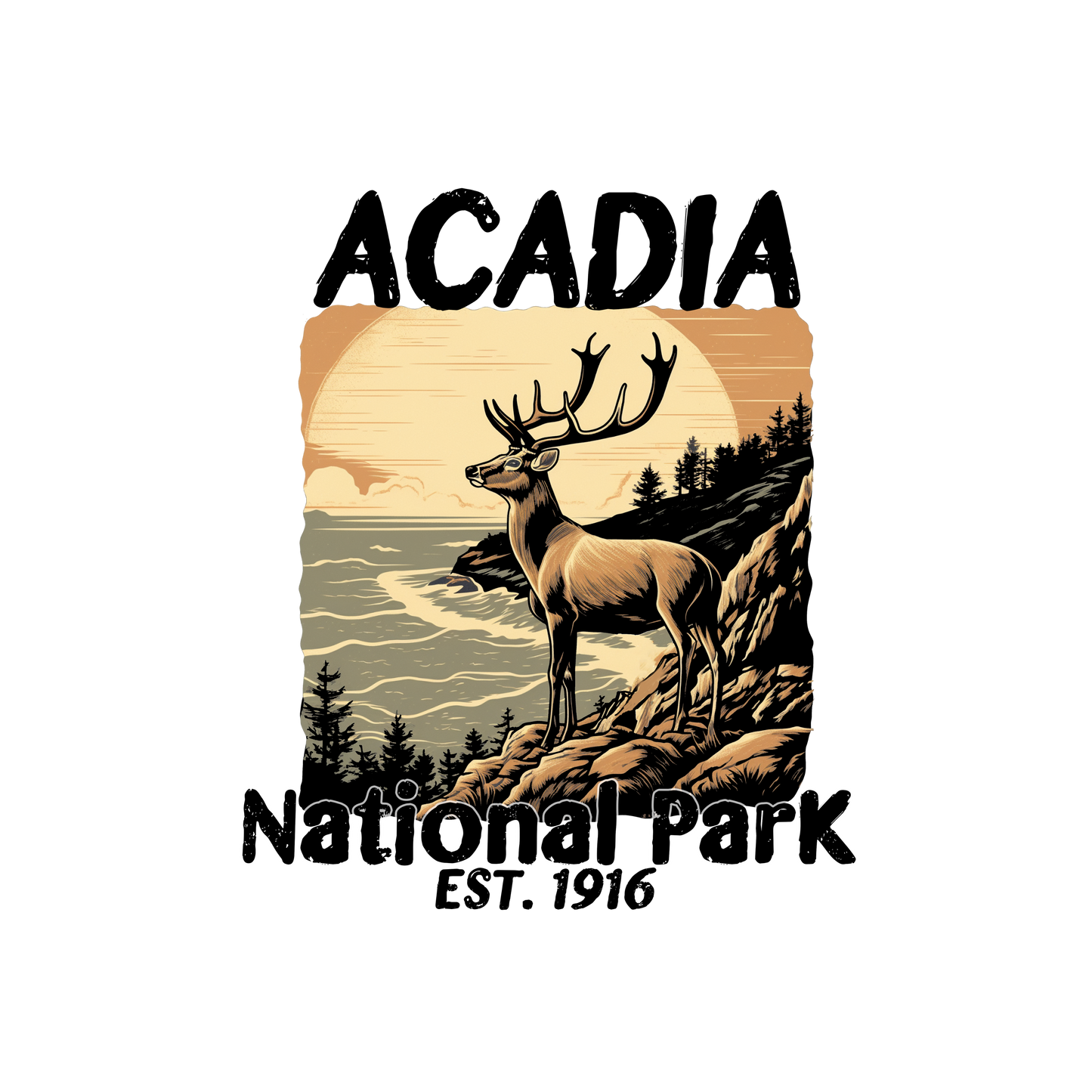 Acadia National Parks Logo
