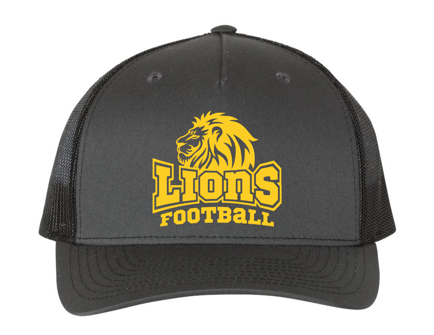 Yellow Lions Football Hat