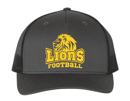Yellow Lions Football Hat