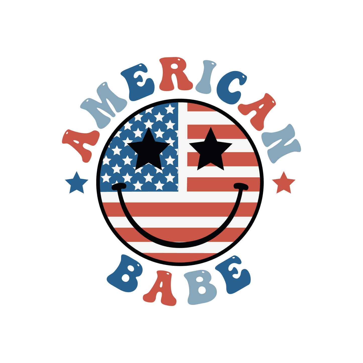 American Babe Smiley Logo