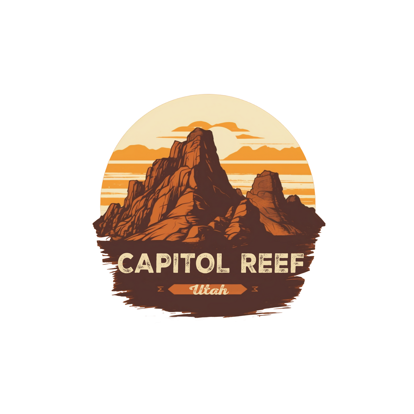 Capitol Reef National Parks Logo