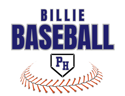 Pleasant Hill Billie Baseball Curved Laces Tee