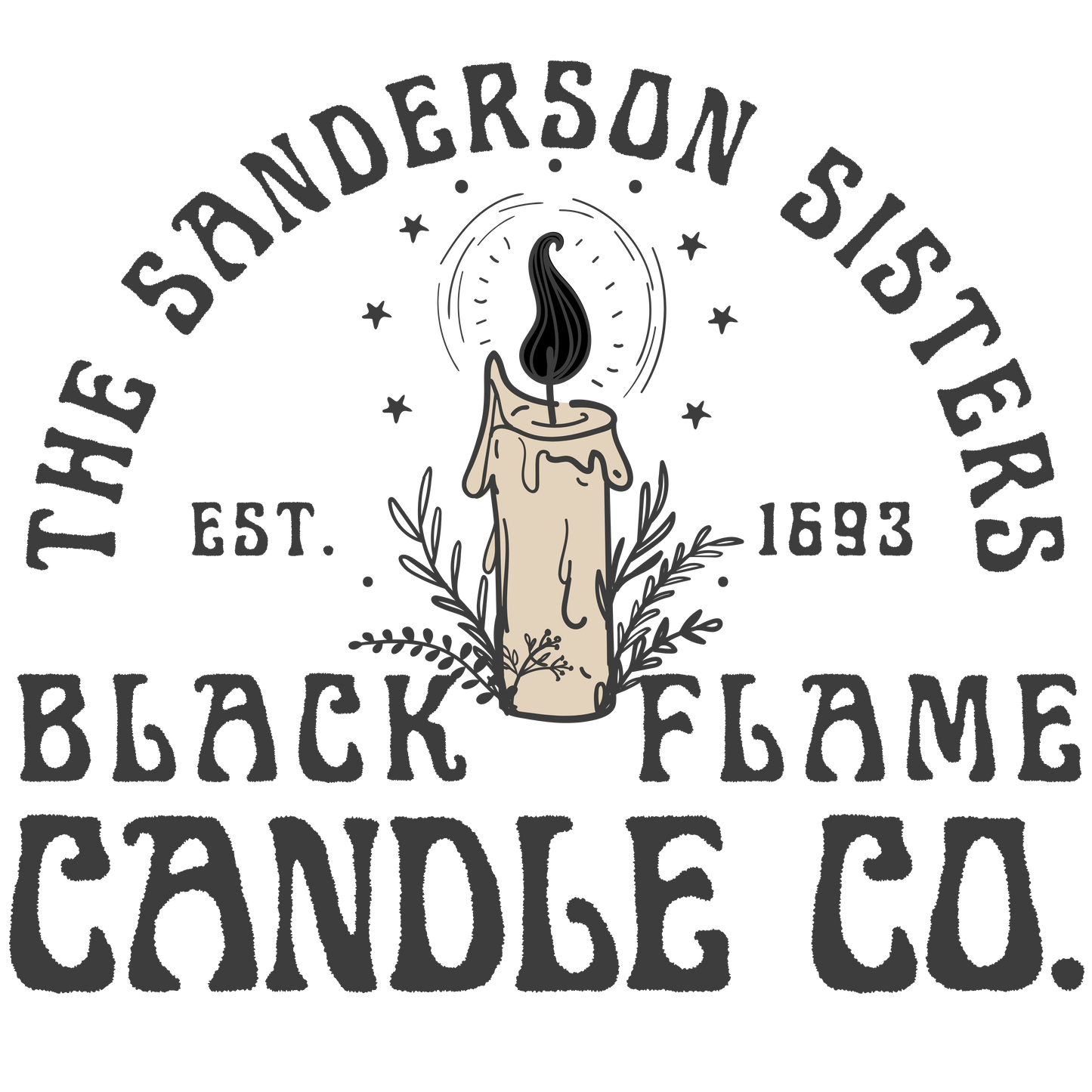 Black Flame Candle Co. Logo