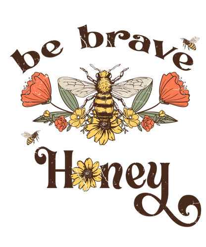 Be Brave Honey Logo