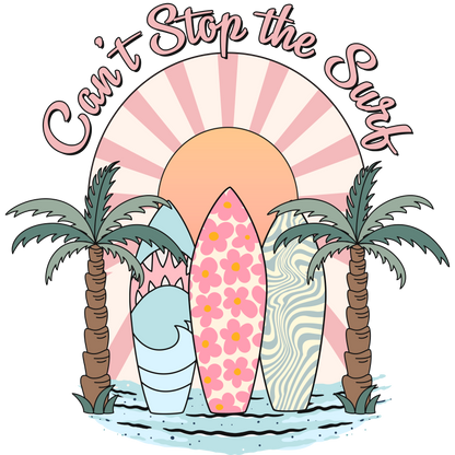 Can't Stop The Surf Logo