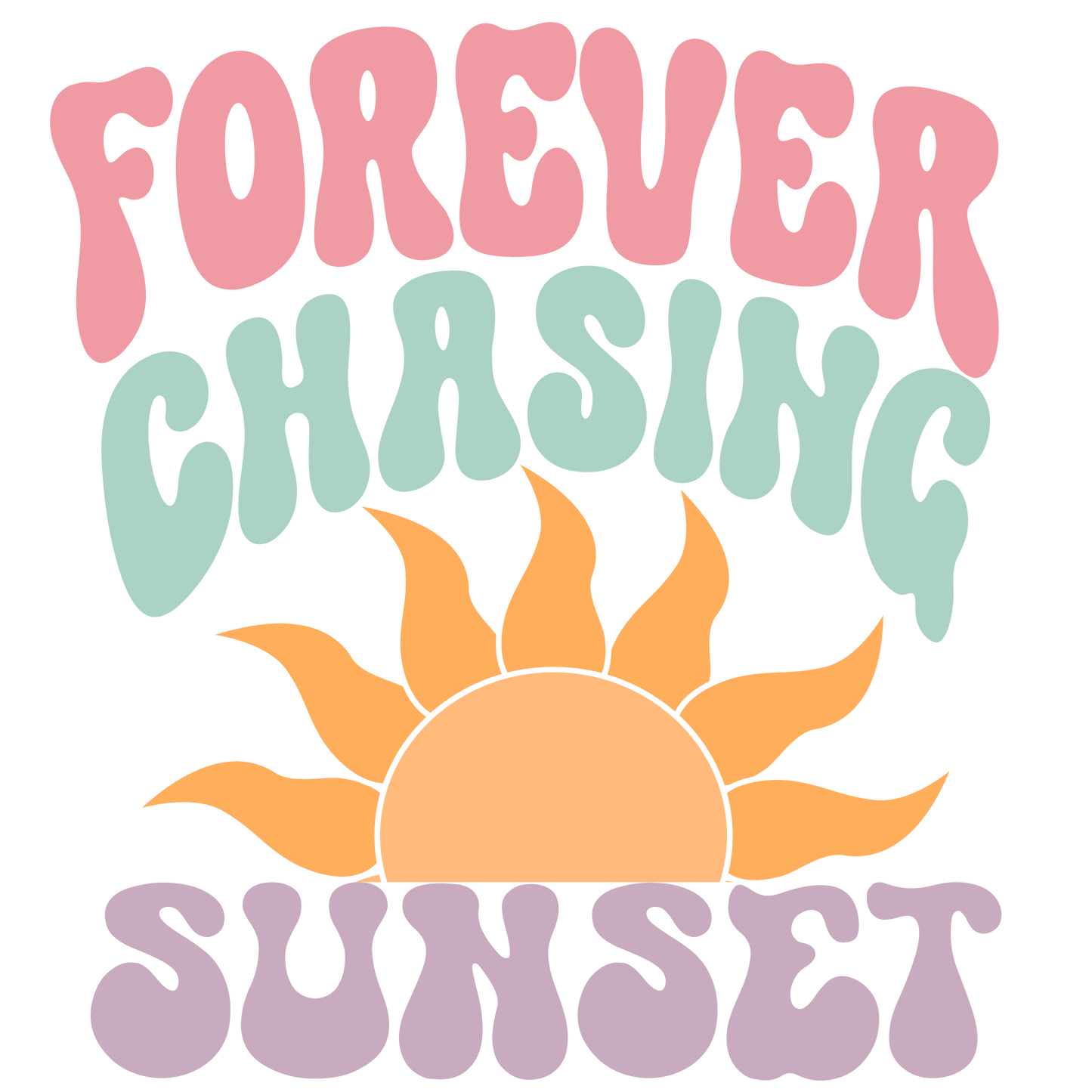 Forever Chasing Sunset Logo