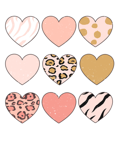 Pink Hearts Logo
