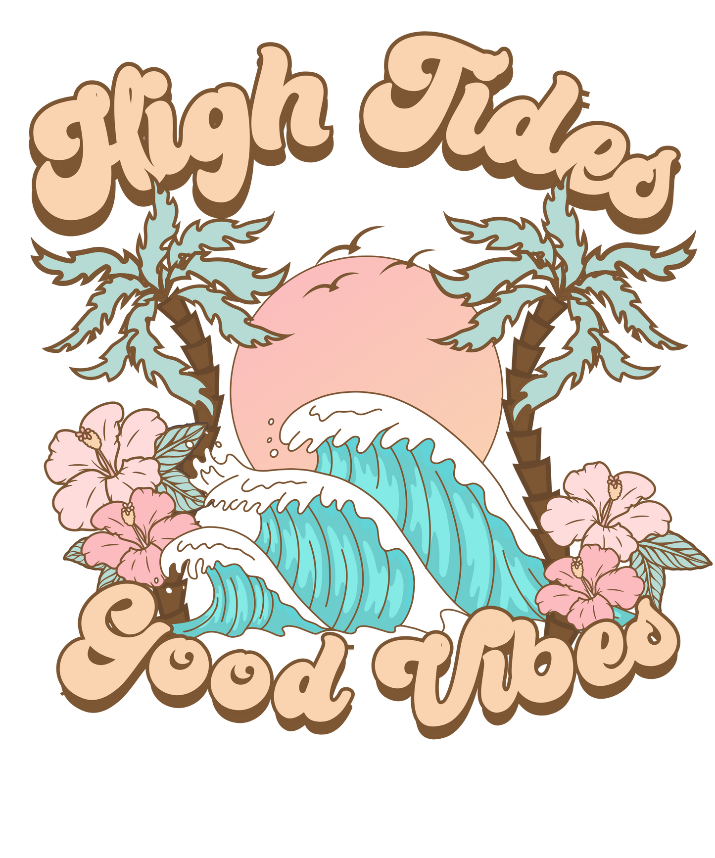 High Tides Good Vibes Logo