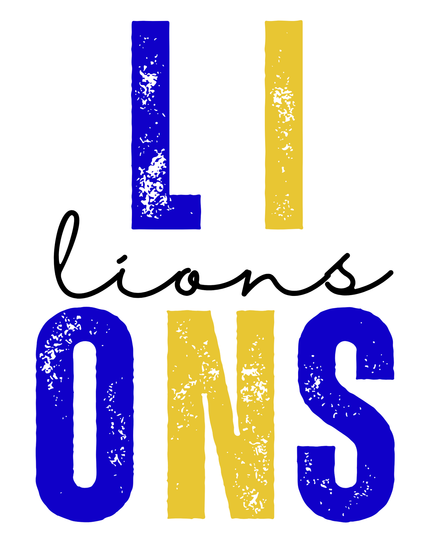 Lions Mixed Letters