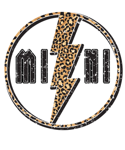 Mini Leopard Print Logo