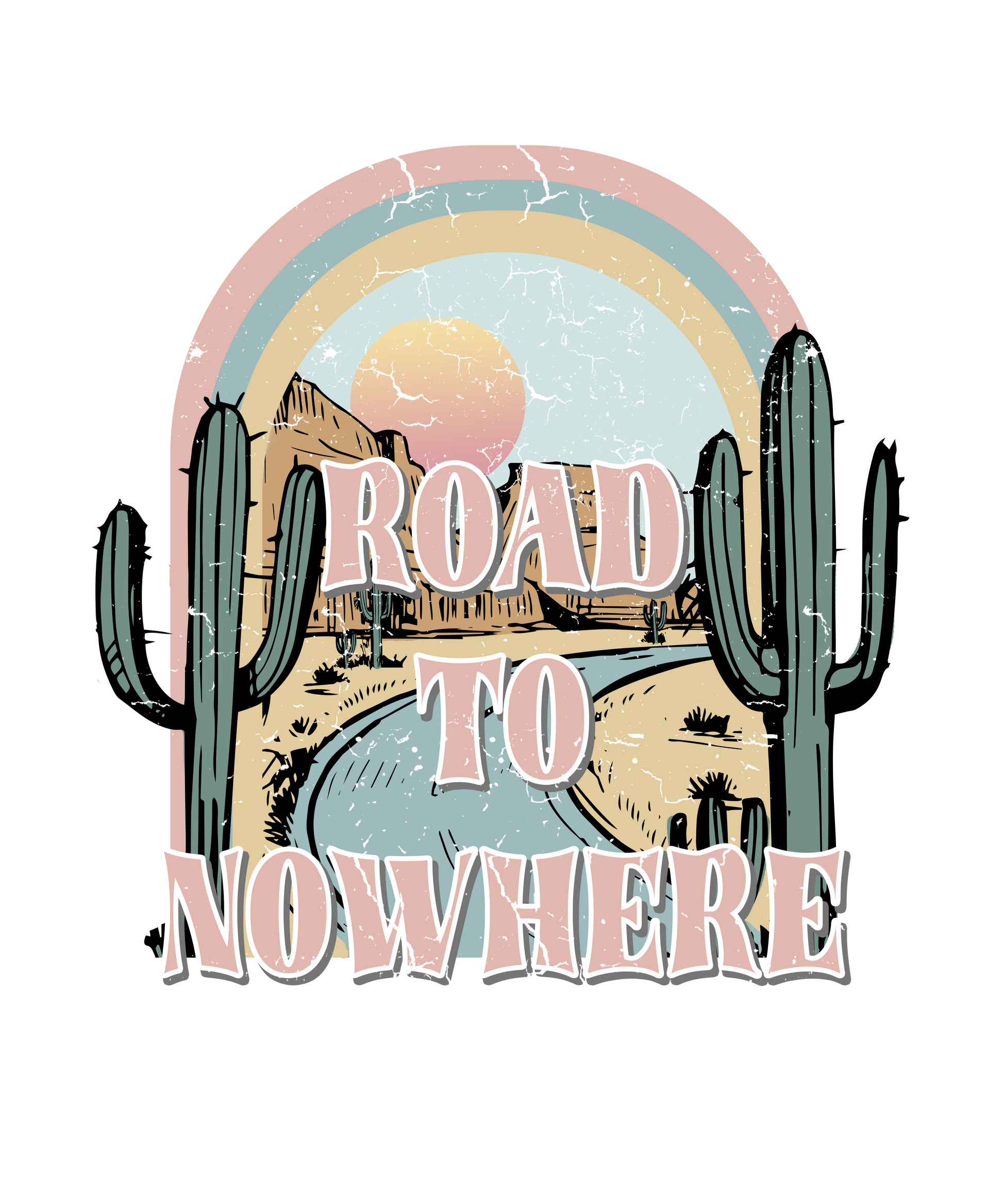 Road To Nowhere Logo – D&S Customs