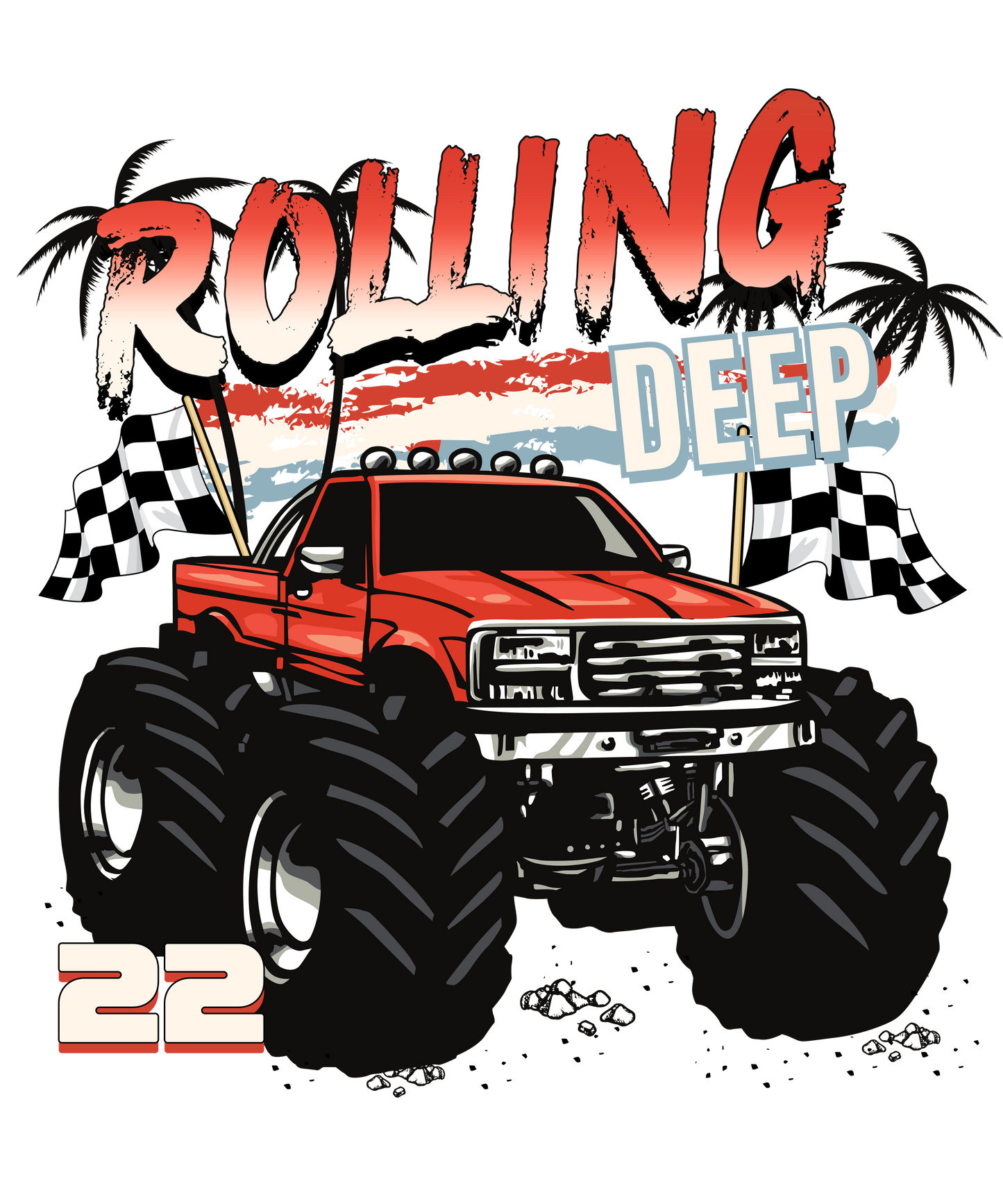 Rolling Monster Truck Logo