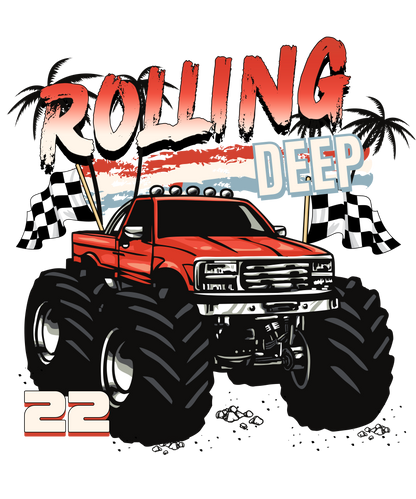 Rolling Monster Truck Logo