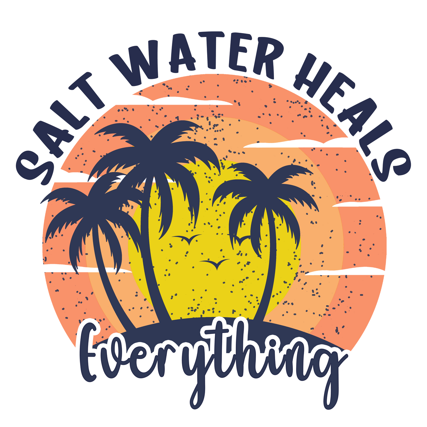 Salt Water Heals Everything Logo