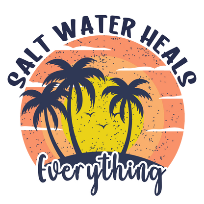 Salt Water Heals Everything Logo