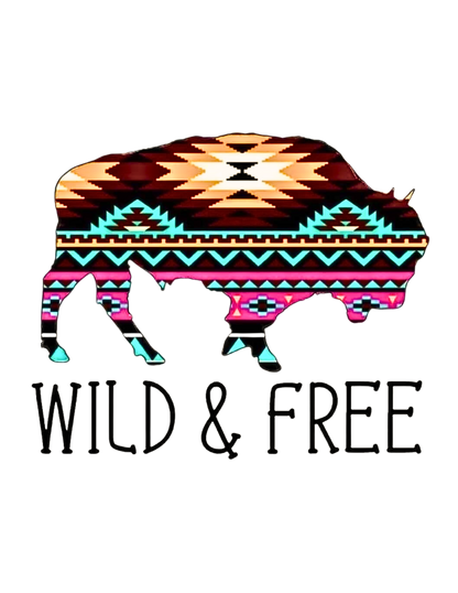 Wild & Free Aztec Buffalo