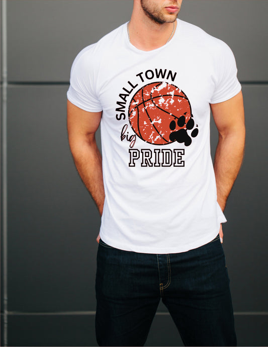 Small Town Big Pride Lions Paw Basketball