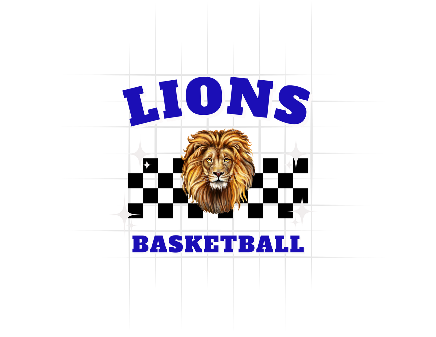 Retro Lions Basketball Tee