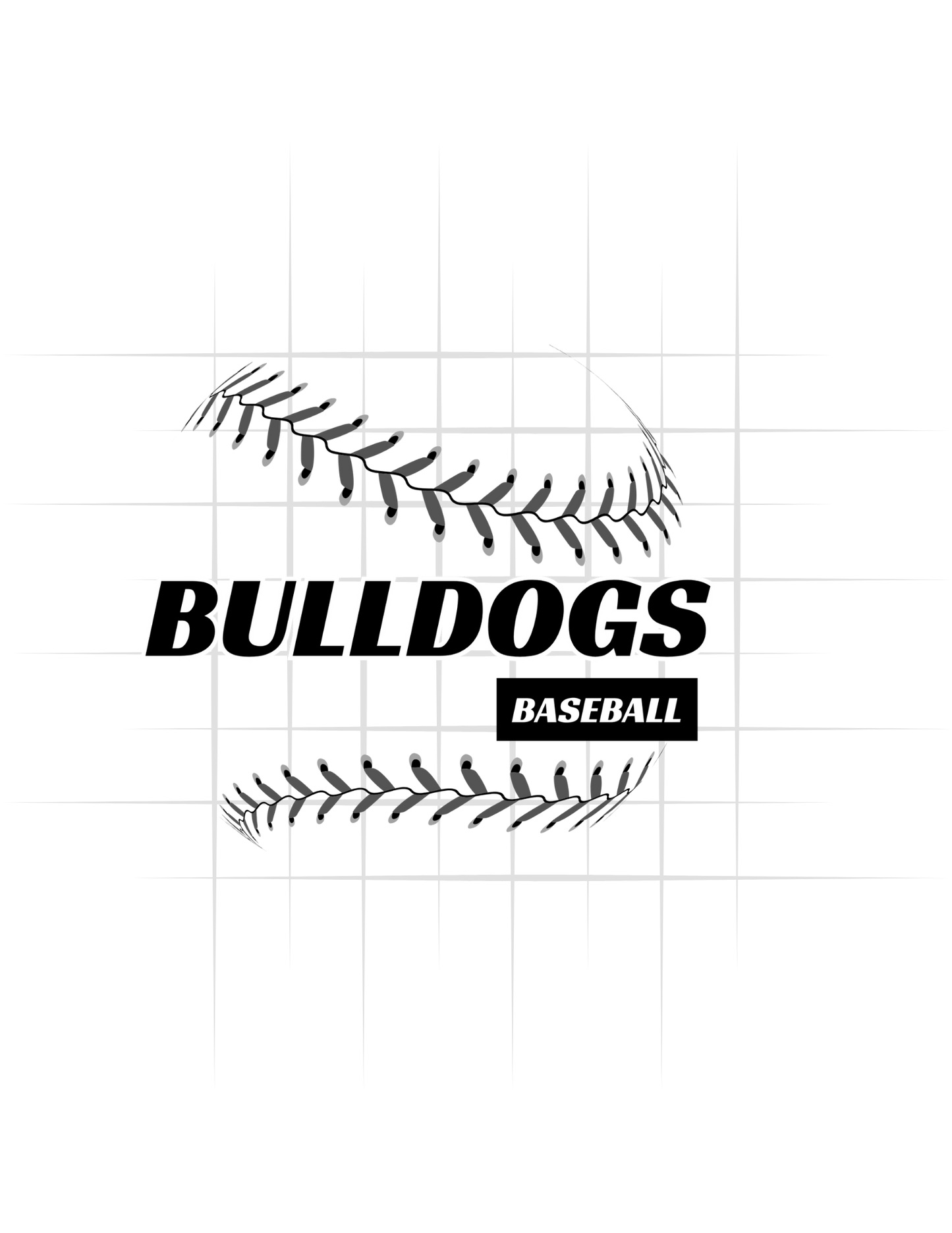 Bulldogs Baseball Logo Tee