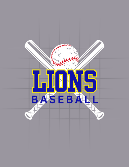 Lions Baseball Tee