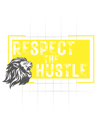 Respect The Hustle Lions Tee