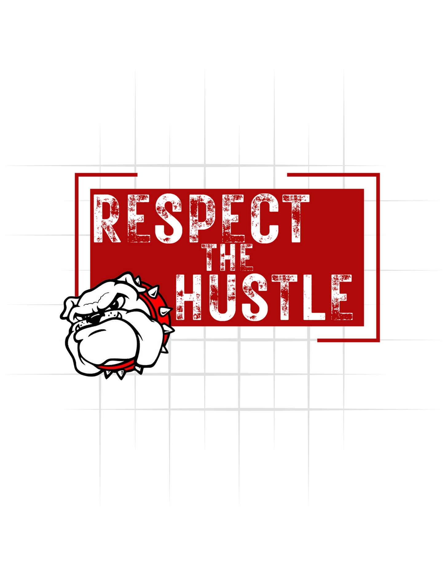 Respect The Hustle Bulldogs Tee