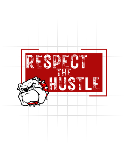 Respect The Hustle Bulldogs Tee