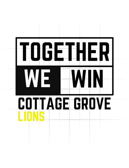 Lions Together We Win Tee