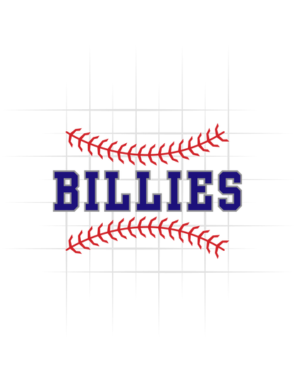 Billies & Laces Baseball Tee