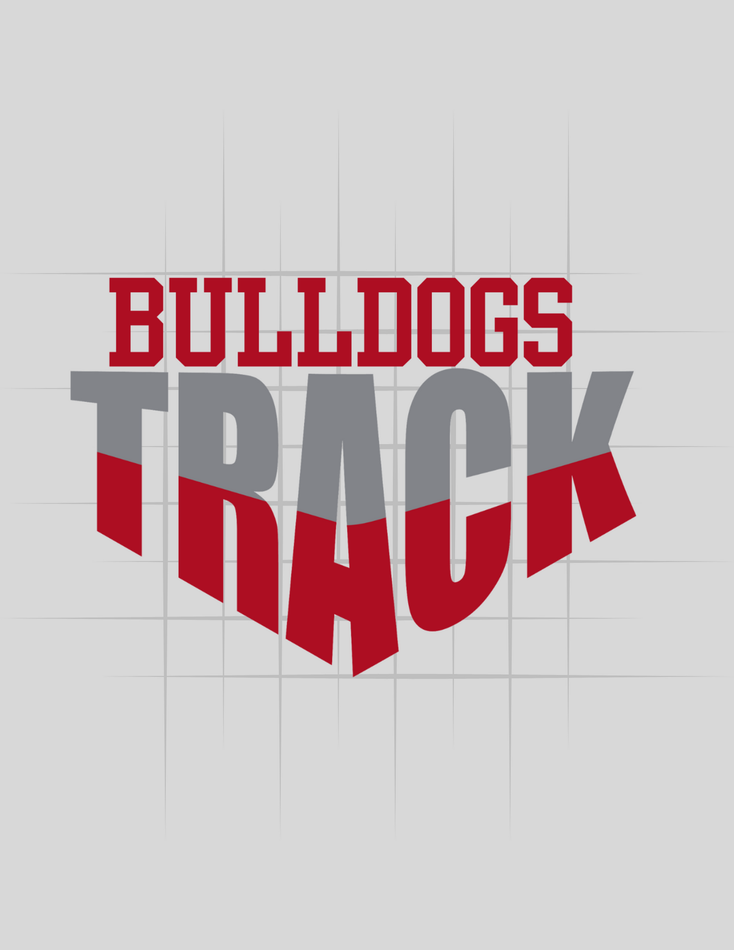Bulldogs Angled Track Tee
