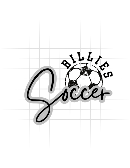 Billies Soccer Ball Logo Tee
