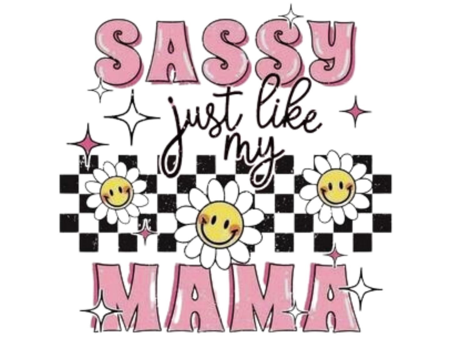 Sassy Just Like Mama Logo