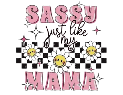 Sassy Just Like Mama Logo