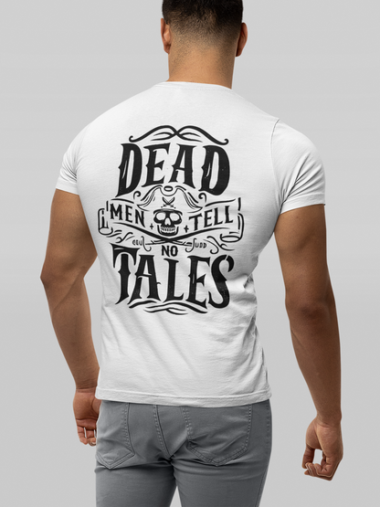 Dead Men Tell No Tales Design in Black
