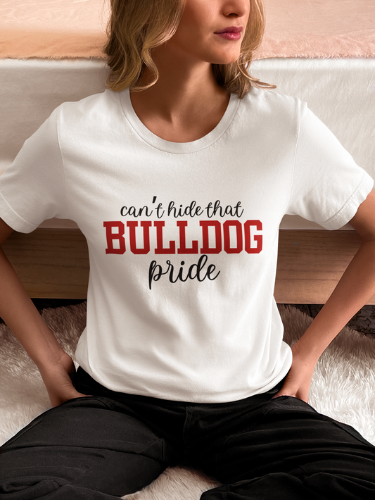 Can't Hide That Bulldog Pride Tee