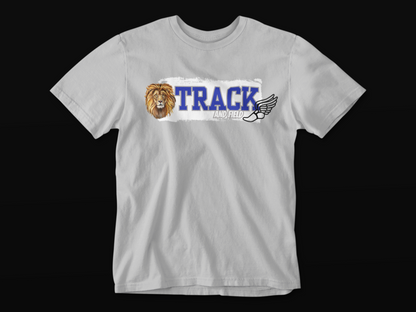 Lions Logo Track And Field Tee
