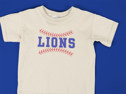 Lions & Laces Baseball Tee