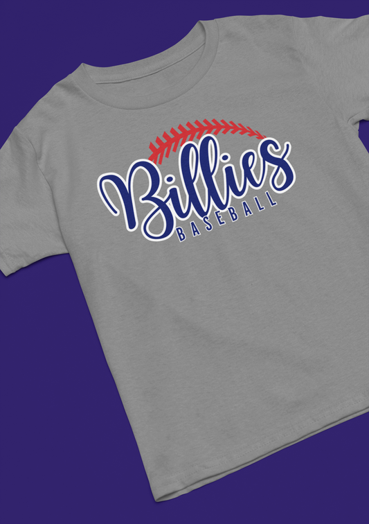 Billies Baseball Arched Lace Tee