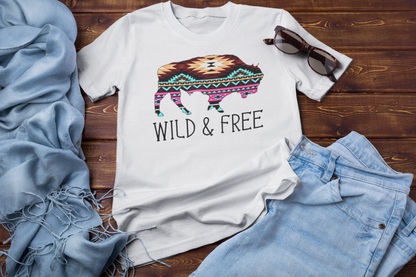 Wild & Free Aztec Buffalo