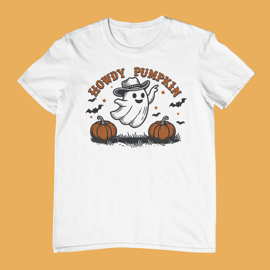 Howdy Pumpkin! Halloween logo!