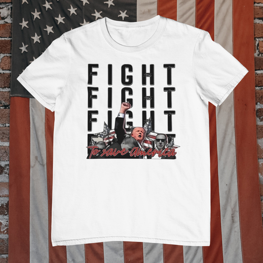 Trump Fight Fight Fight 24' Logo