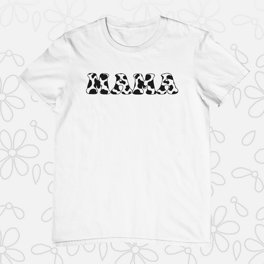 MaMa  Cow Print Logo