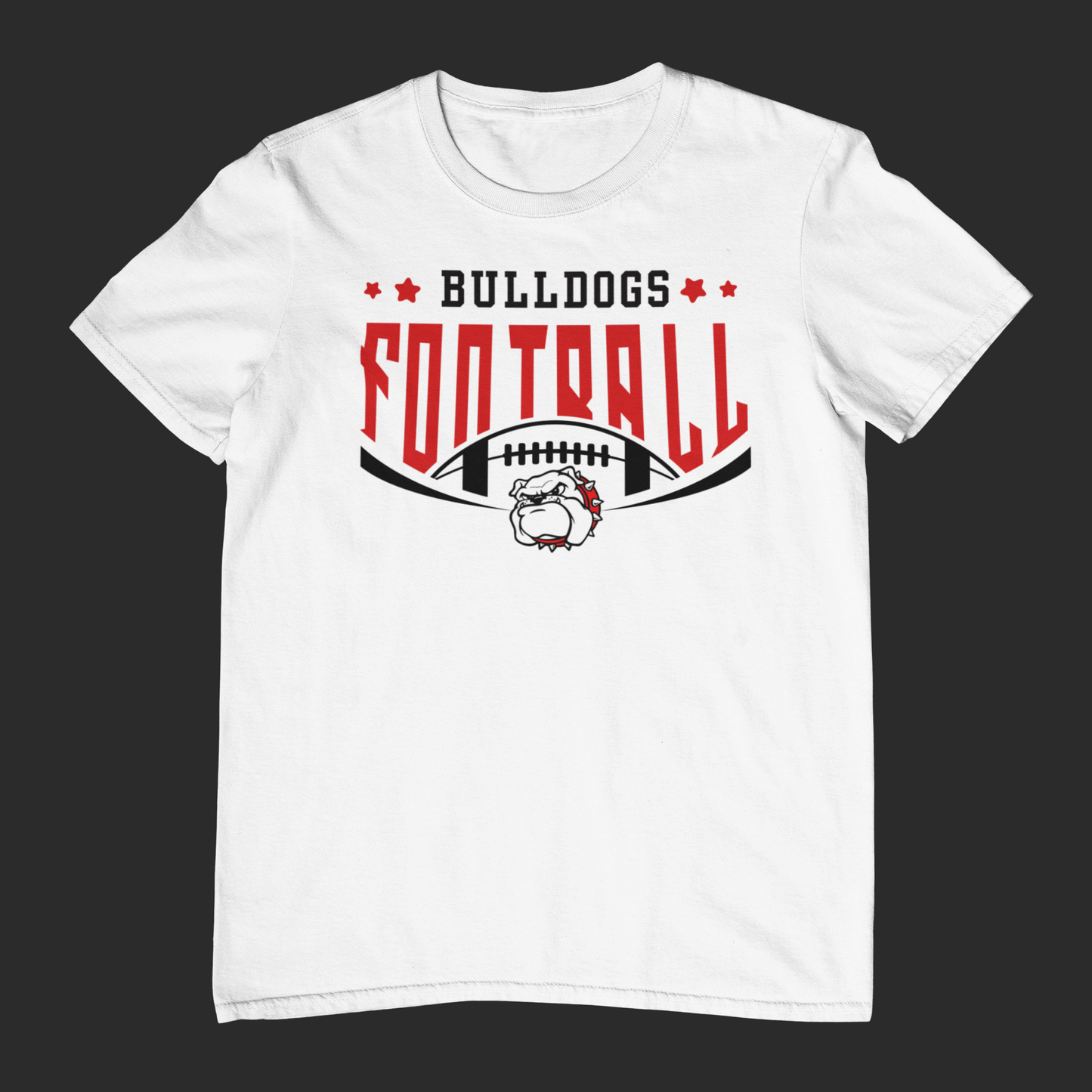 Creswell Bulldogs Football Logo!