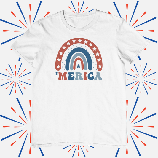 'Merica Retro Logo