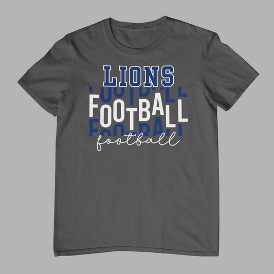 Cottage Grove Lions Football Logo